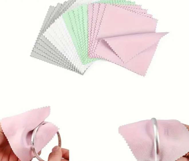Fine Jewellery Polishing Cloths 5 piece