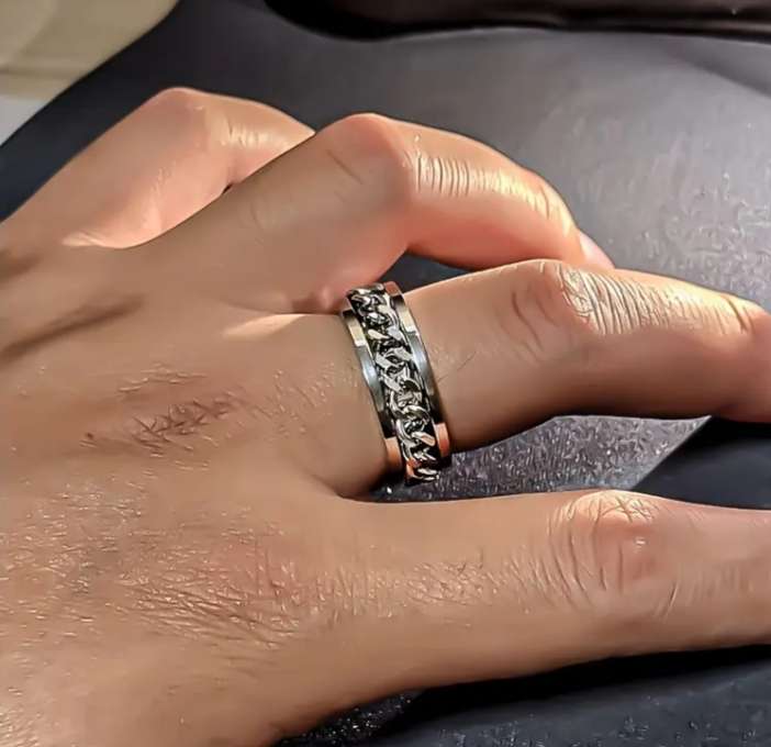 Titanium Steel Ring for Men | Size 10