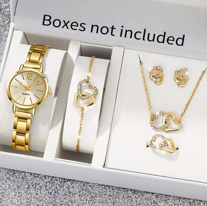 Watch and Jewellery Set for Women