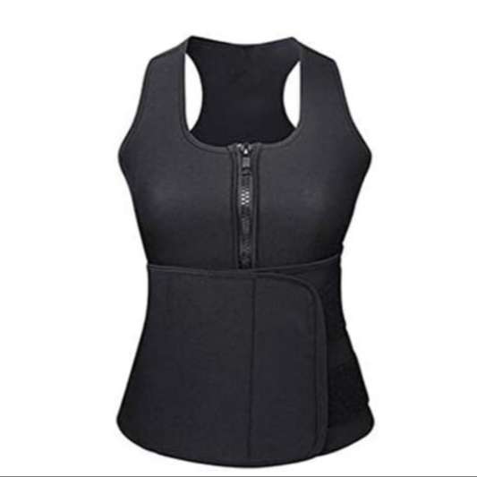 Neoprene Hot Sweat Shapewear Vest - Large