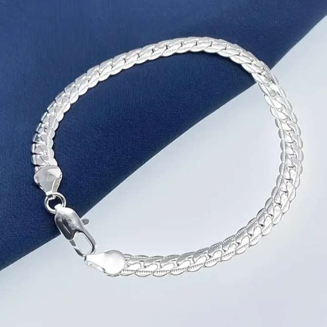 S925 Sterling Silver Filled Bracelet