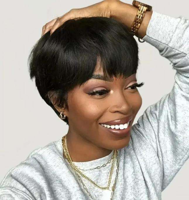 Brazilian Human Hair Pixie Wig | Grade 13A