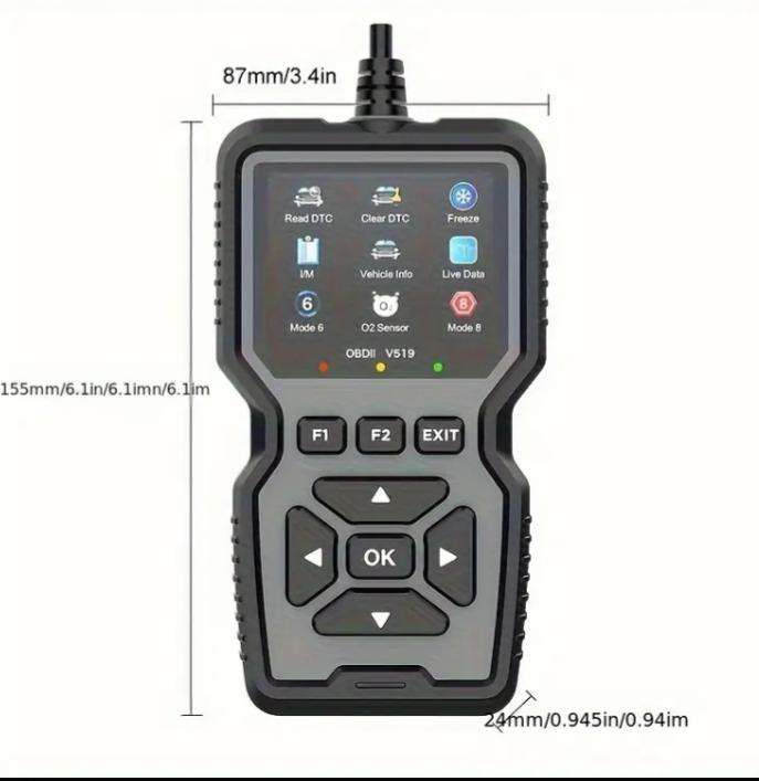 OBDII Car Engine Fault OBD2 Detector Diagnostic Scanner 2025