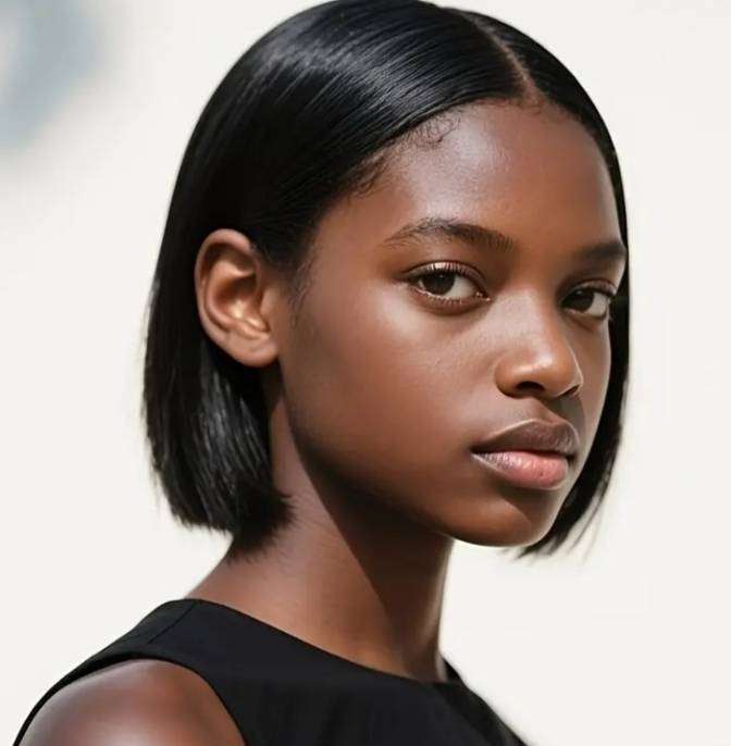 Brazilian Human Hair Bob Wig with 4x4 Lace Frontal PLUS FREE GIFT