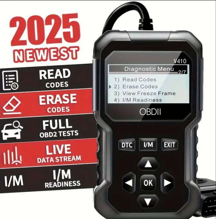 OBDII Car Engine Fault Code Detector OBD2 Diagnostic Scanner 2025