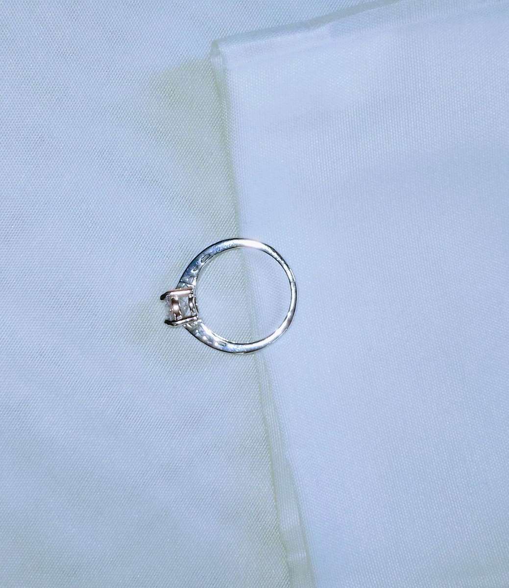 1.2 CT Simulated Diamond Ring set in S925 Silver 7 | O marked 925