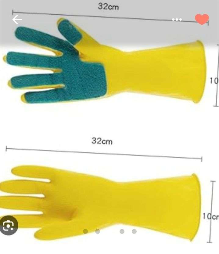 Kitchen Scrubbing Scourer Cleaning Gloves