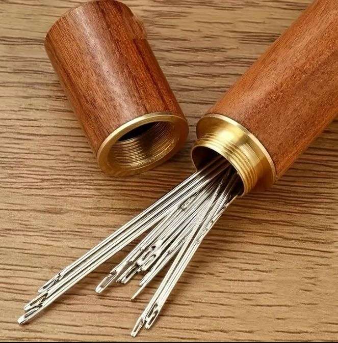 30 Piece Self Threading Hand Sewing Needle Set in Container
