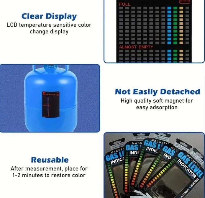 Gas Bottle Propane Butane Level Indicator