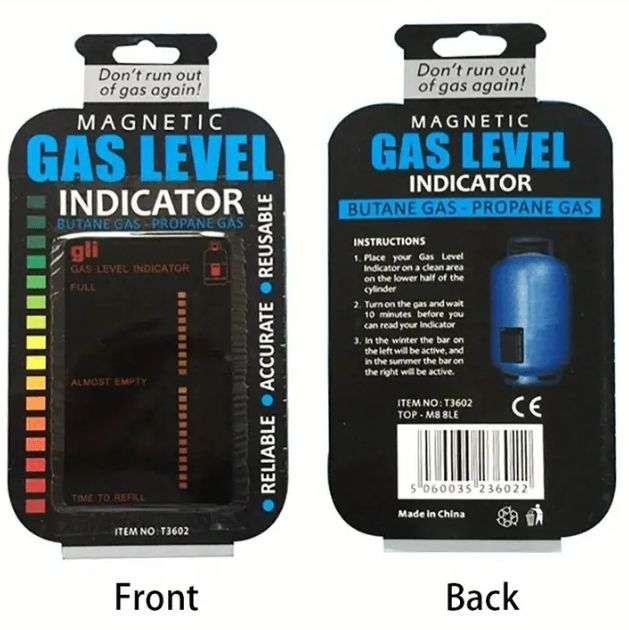 Gas Bottle Propane Butane Level Indicator