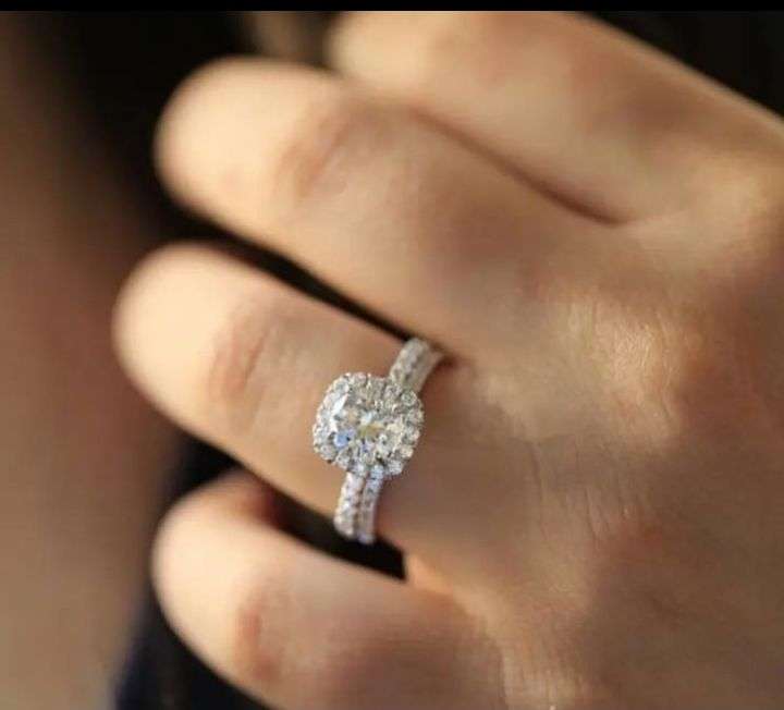 S925 Sterling Silver Filled Ring Set | Size 8