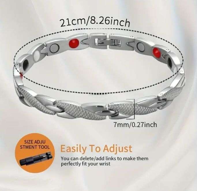 Titanium Steel Link Bracelet