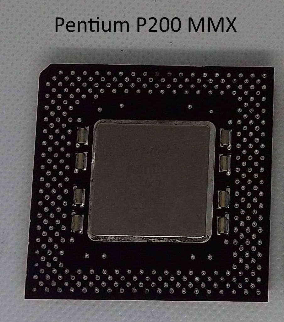 Vintage Intel Pentium p200 MMX cpu (Untested)