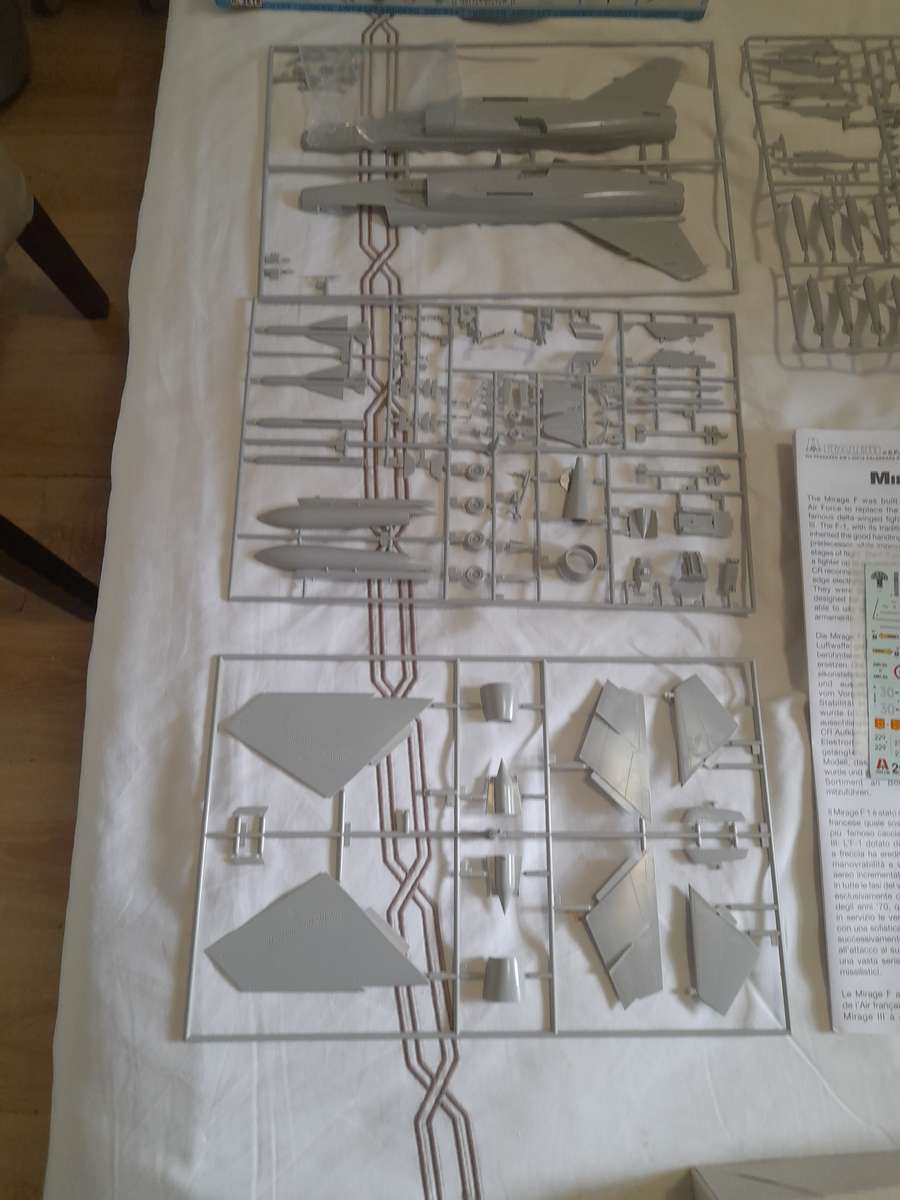 ITALERI 1/48 MIRAGE F1 CT/CR 2618 PLASTIC MODEL AIRCRAFT KIT