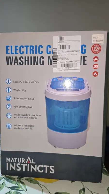Natural Instincts Electric Washing Machine