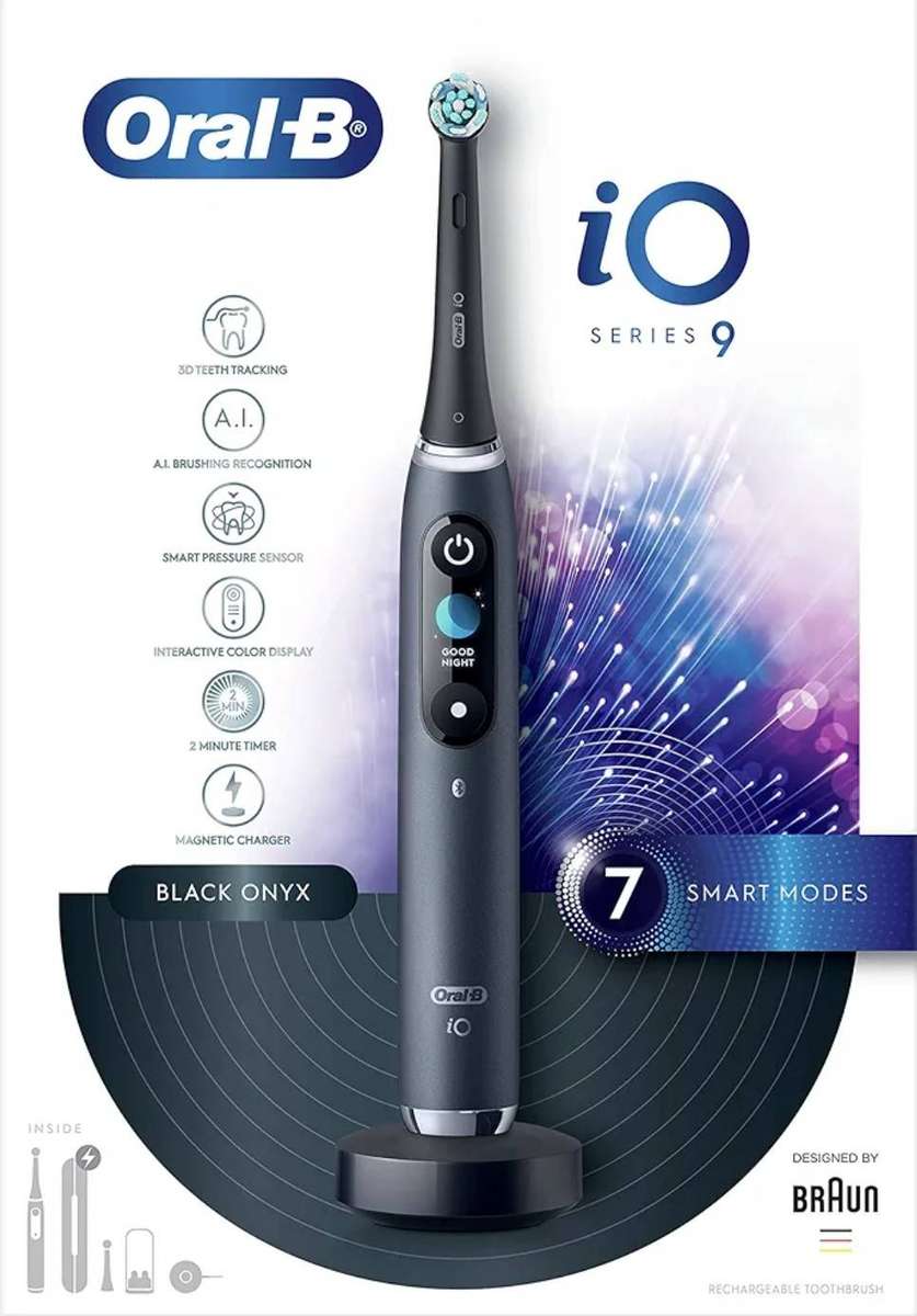 Oral B OI Series 9 Smart Toothbrush Black Onyx