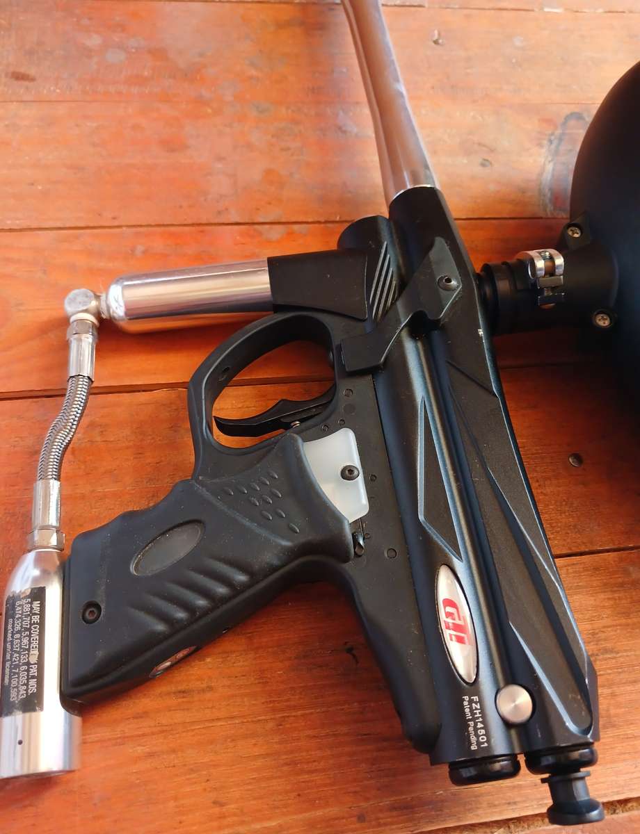 2 x Piranha Gti Paintball Markers (Spares or Restoration)