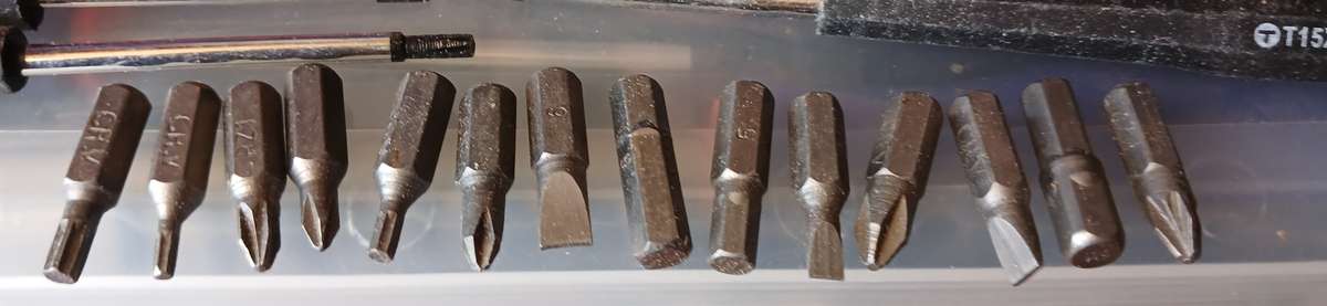 29 Piece Precision to Standard Screwdrive Set (No casing)