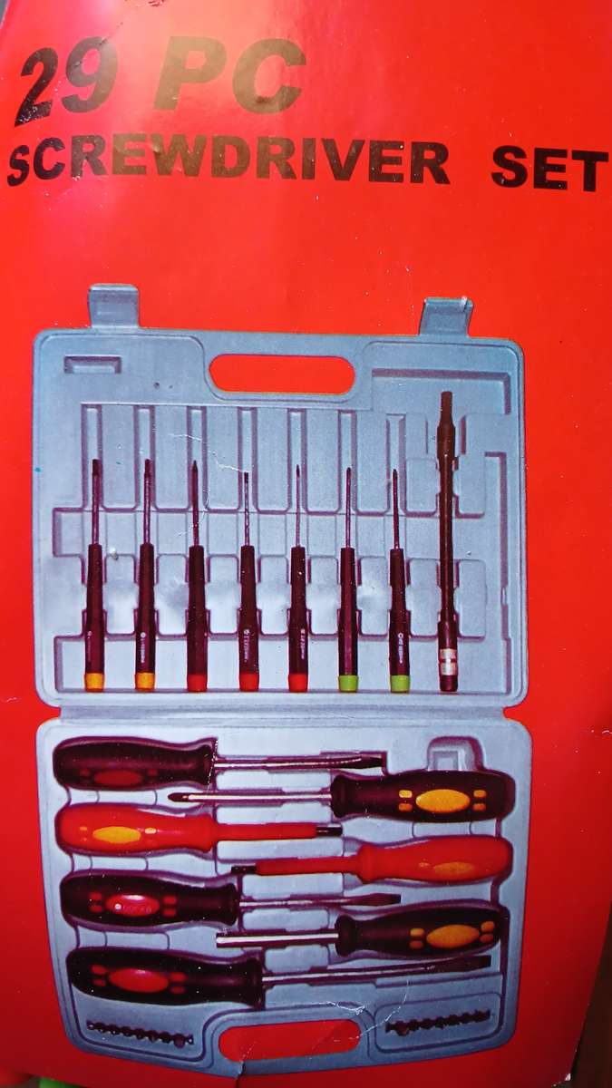 29 Piece Precision to Standard Screwdrive Set (No casing)