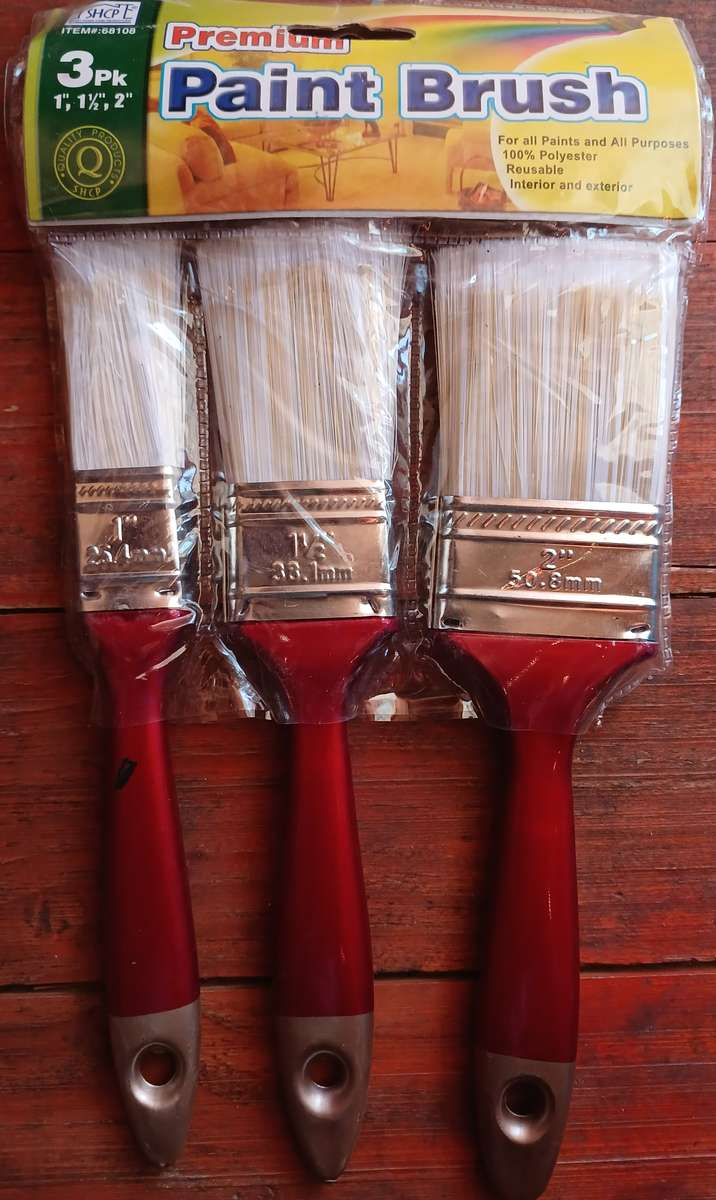 3pc Premium Paint Brush Set (1 Bid for 3 sets)