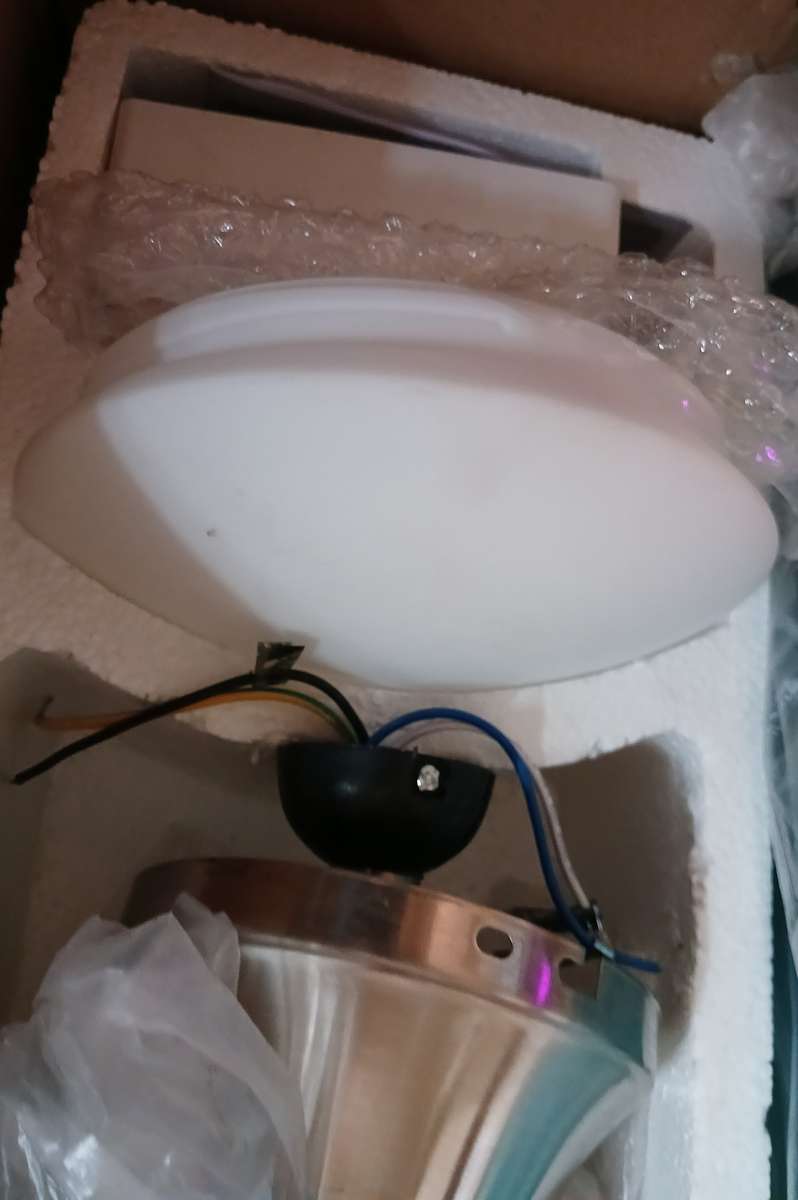 (Display Unit) Sunbeam140cm 4 Blade 1 Light Industrial Ceiling Fan (SSCF-520)