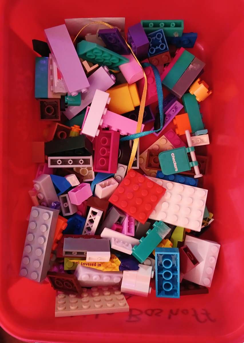 Checkers Lego Little Shop and Accessories