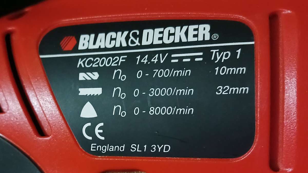 Black & Decker 14.4V Quattro (Display Unit)