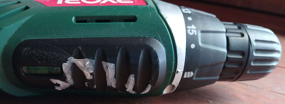 (Please Read - Cosmetics) Ryobi 12V Cordless Driver Drill (HCD-12) - Display - Box Wear