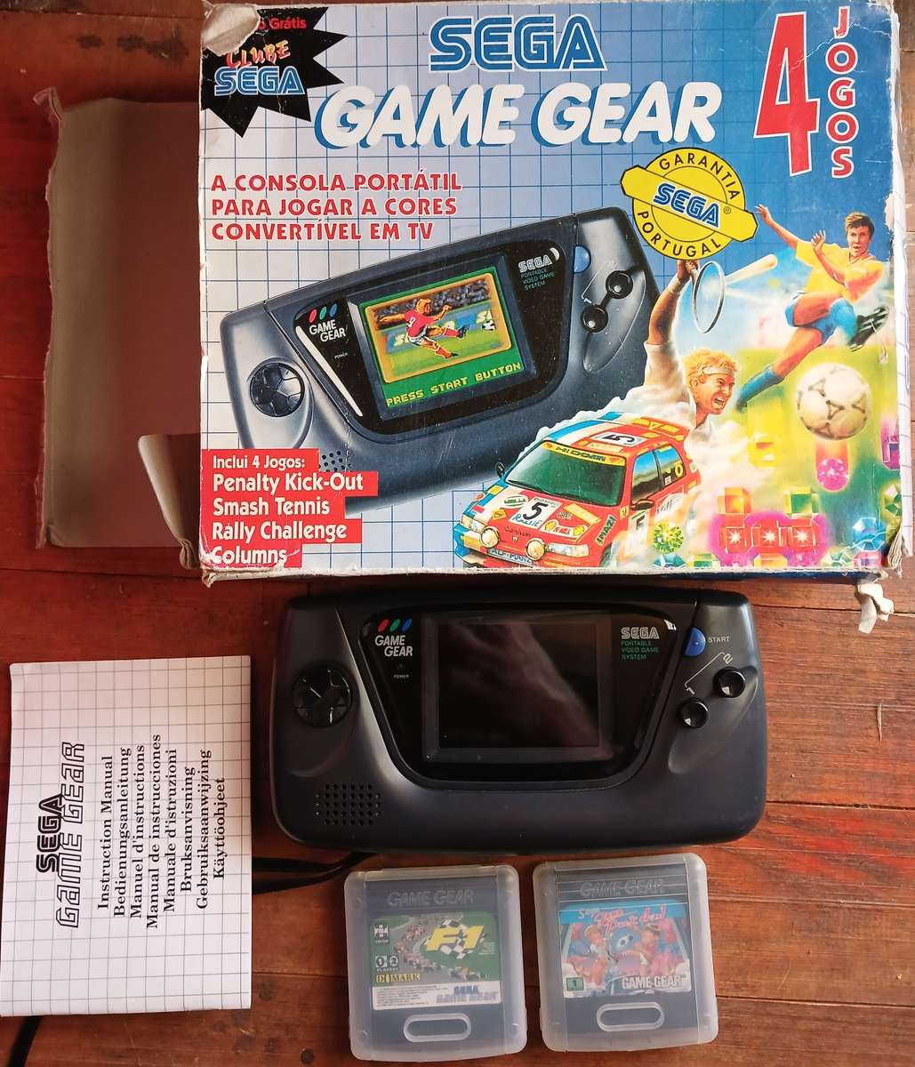 Sega Game Gear + 2 Games