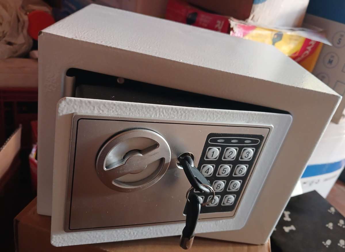 Small Steel Digital Safe