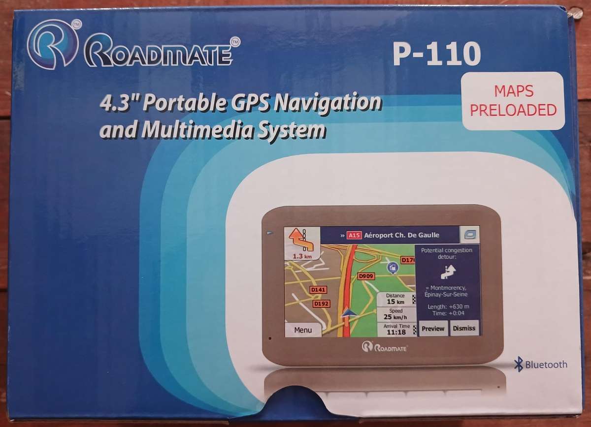 4.3" Roadmate Navigation GPS Multimedia with Bluetooth