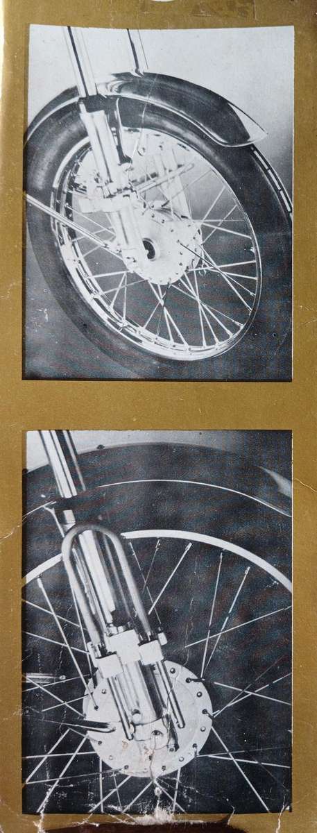 Fixed Double Pin Motor-cycle Lock