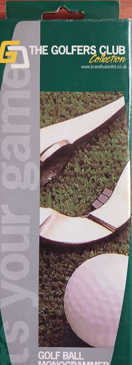 Golf Ball Monogrammer