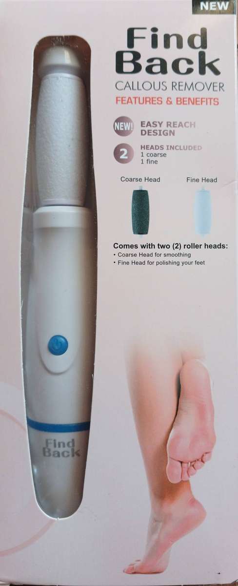 Find Back Electric Callous Remover