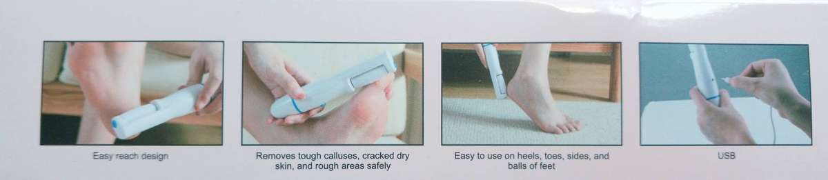 Find Back Electric Callous Remover