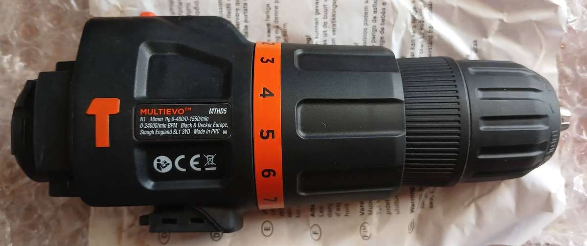 Black n Decker Multievo Hammer Head Attachment