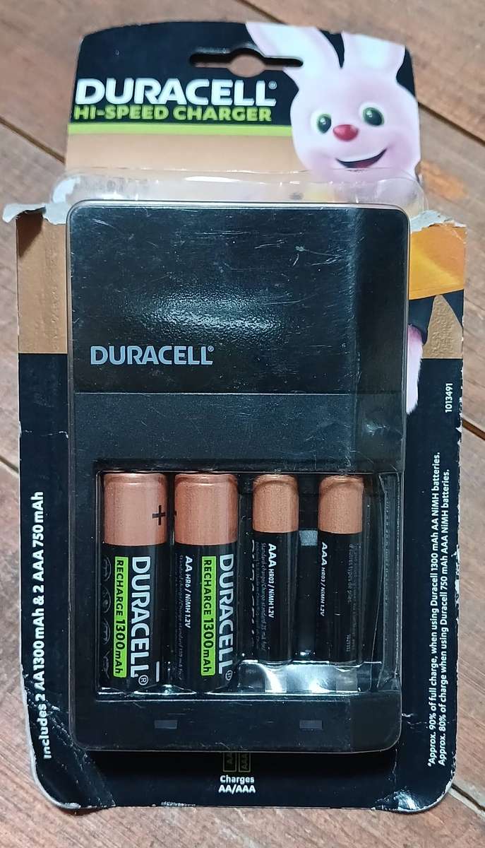 Duracell Quick Charger - Worn Package