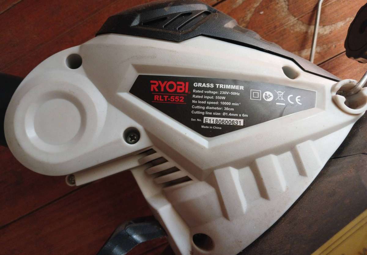 550w Ryobi Grass Trimmer - Needs Spool/Cover See Last Image