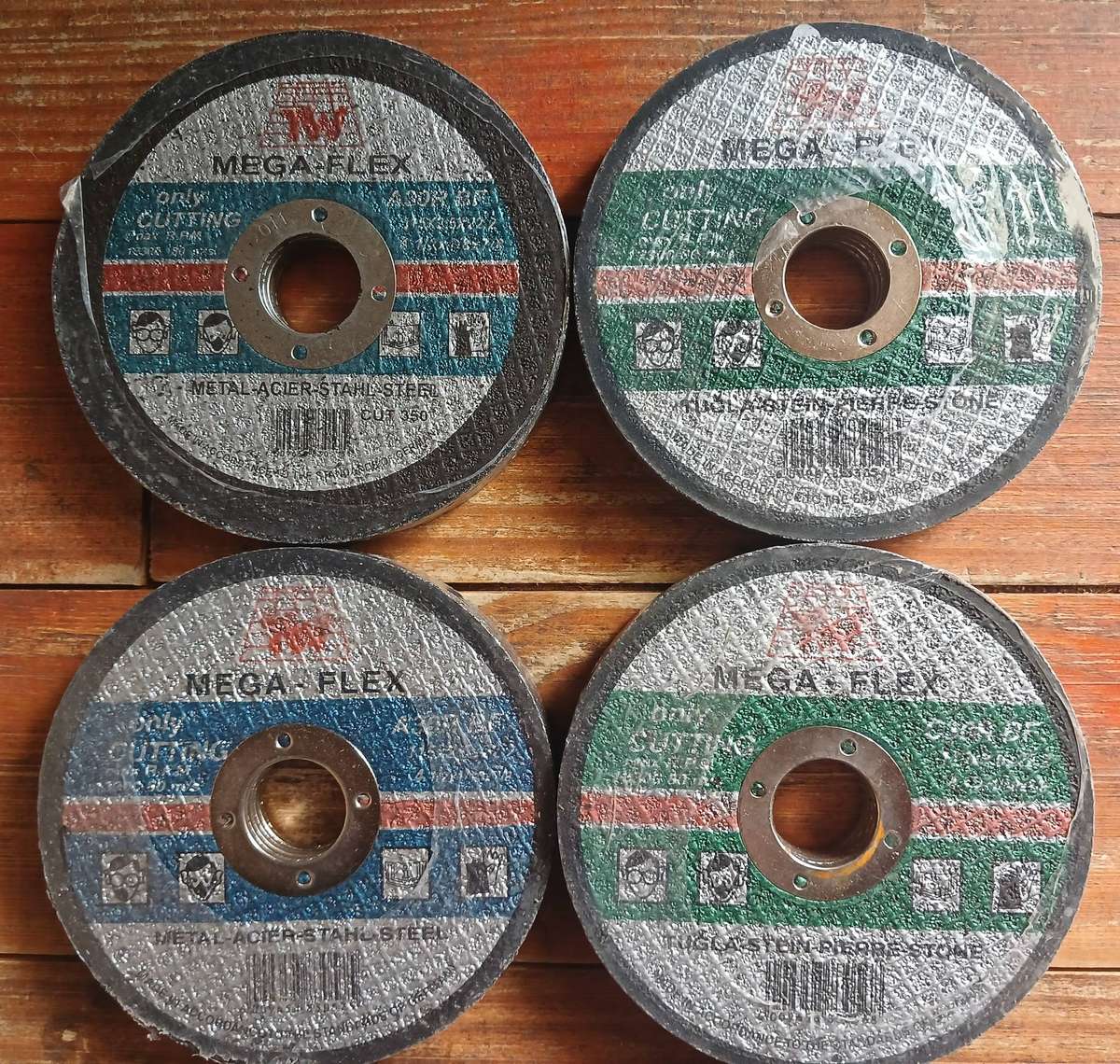 115mm MegaFlex Steel and Stone Grinding disc's x20