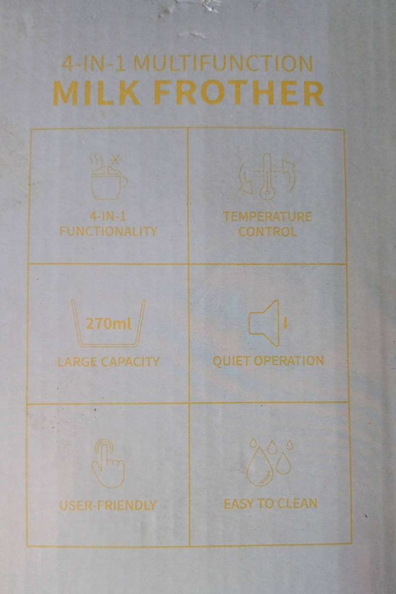 4 in 1 Digital Milk Frother