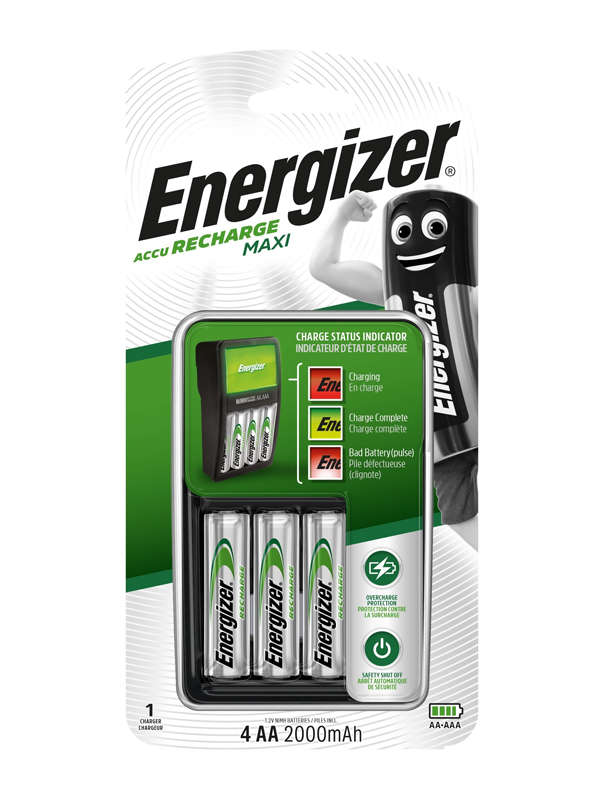 Energizer Accu Recharge Maxi Charger Battery Pack