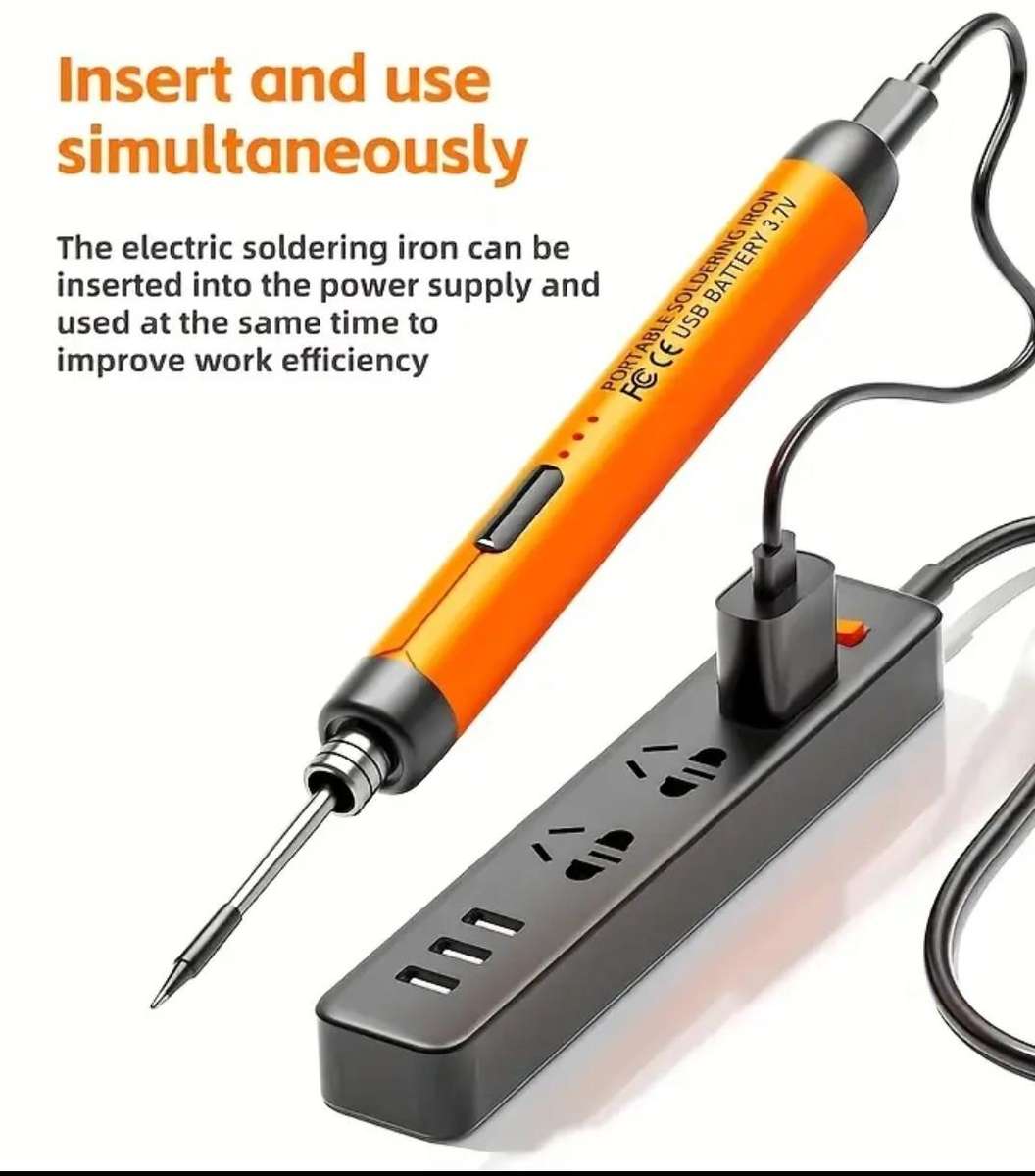 Portable 8W Usb Rechargeable Soldier Iron