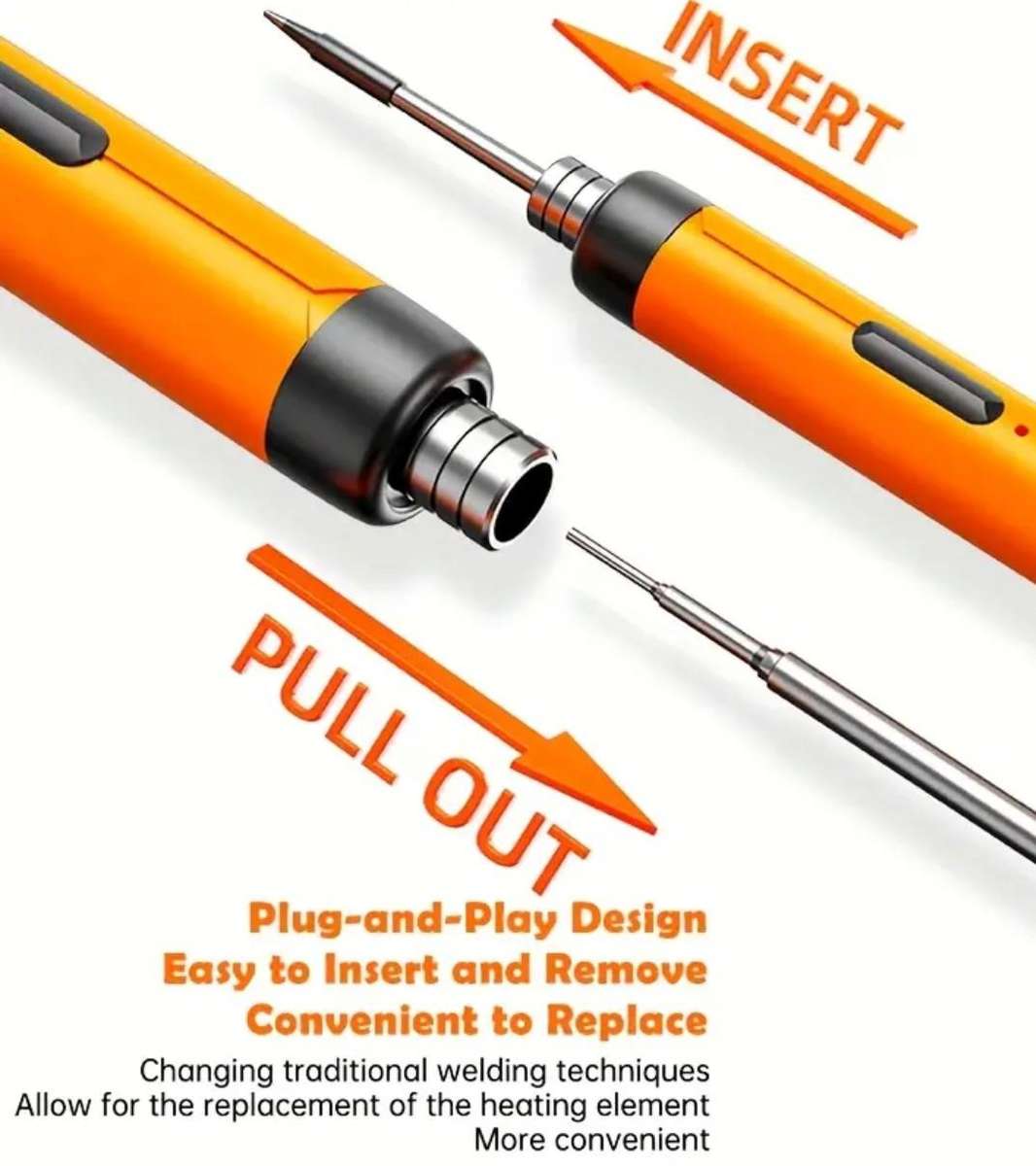 Portable 8W Usb Rechargeable Soldier Iron