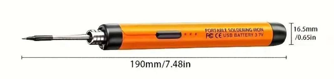 Portable 8W Usb Rechargeable Soldier Iron