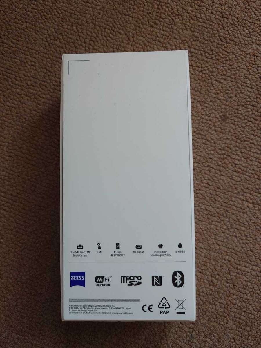 Sony Xperia 1 ii Used dual SIM