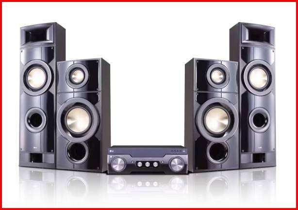 1600W 4.2Ch AV Receiver with DUAL SUBWOOFER, DJ App, FM Radio, Bluetooth