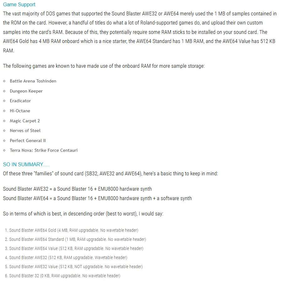 Creative  SOUNDBLASTER AWE64 GOLD(CT4540)