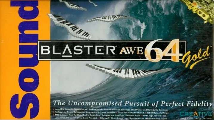 Creative  SOUNDBLASTER AWE64 GOLD(CT4540)