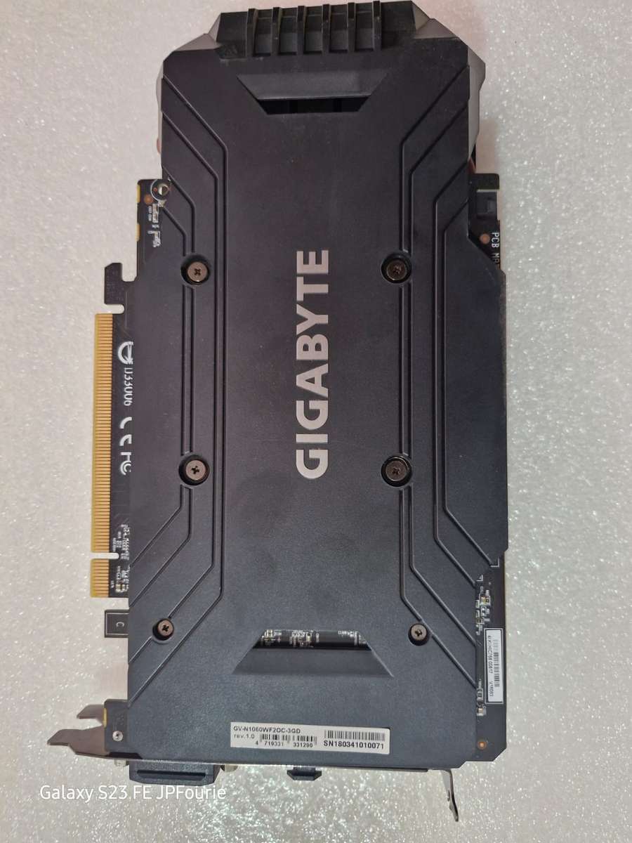 GIGABYTE GTX 1060 WindForce 2X OC 3Gb