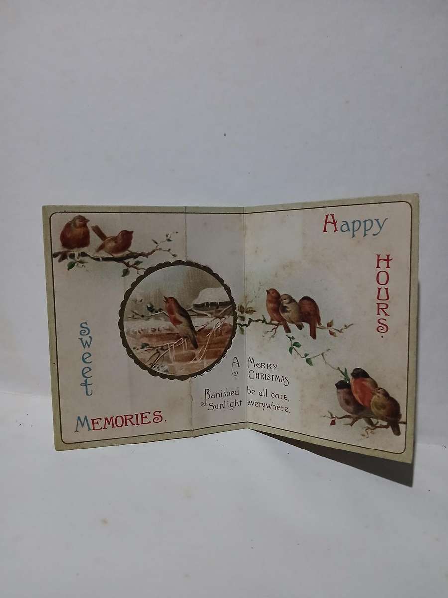 Vintage christmas greeting card